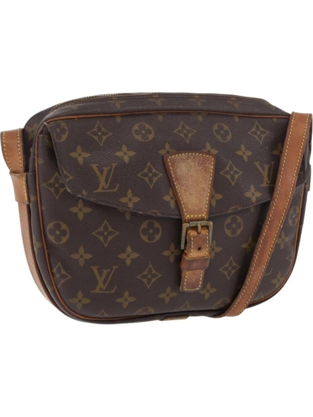 LOUIS VUITTON Monogram Jeune Fille GM Shoulder Bag M51225